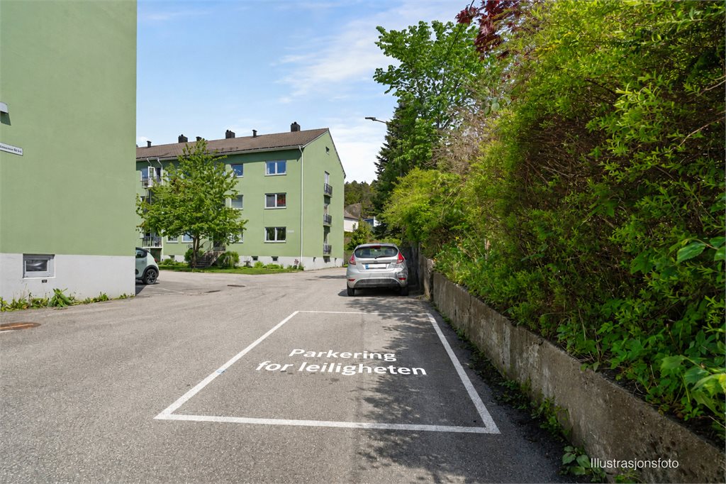 Parkering for leiligheten - Illustrasjon 