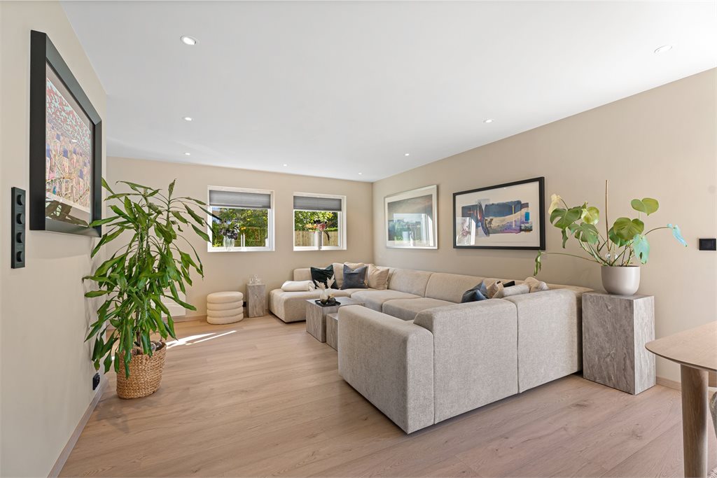 Moderne tomannsbolig som er vesentlig oppgradert det siste året. 