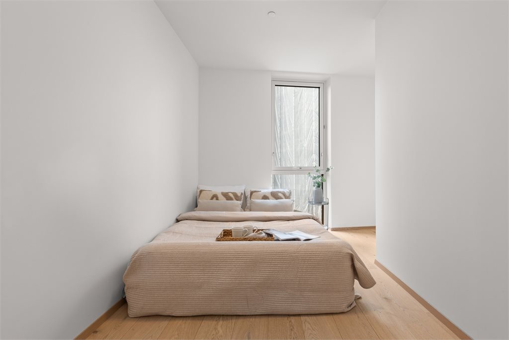 Hovedsoverom med plass til dobbeltseng.