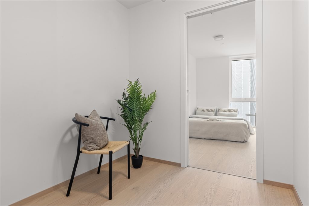 Gang mellom bad 2 og hovedsoverom.